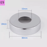 2PCS Stainless Steel Faucet Pipe Connectors  Heightened Decorative Valve Covers 14
