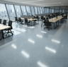 WaterBased Epoxy Floor Paint With Colored Sand Marble Effect 1