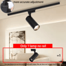 LED Track Lighting Set  Adjustable Ceiling Rail Spotlights With Scale Markings 9