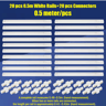 20PCS LED Track Rail Kit  05M1M Spotlight Rails  Connectors For Ceiling Lighting 2