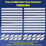 20PCS LED Track Rail Kit  05M1M Spotlight Rails  Connectors For Ceiling Lighting 6