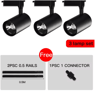50W HighBrightness LED Track Light  Modern Ceiling Rail Spotlight For Home 10