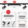 10W20W30W COB LED Track Spotlight Modern Rail Lighting For Home  Shop 3