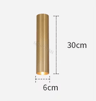 7W Gold LED Ceiling Spotlight  Modern 20CM30CM Indoor Downlight 3