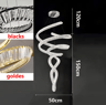Modern LED Pendant Chandelier  Elegant Hanging Ceiling Light For Living  Dining Rooms 6