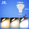 GU10 IP65 Waterproof Recessed Downlight  25W Max Ceiling Spotlight 6