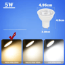 GU10 IP65 Waterproof Recessed Downlight  25W Max Ceiling Spotlight 4