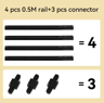 50W COB LED Track Spotlight  220V Ceiling Rail Light For Home  Shop 4