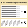50W COB LED Track Spotlight  220V Ceiling Rail Light For Home  Shop 9