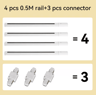 50W COB LED Track Spotlight  220V Ceiling Rail Light For Home  Shop 3