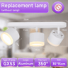 GX53 LED Ceiling Spotlight  220V Replaceable Bulb Lamp For Dining Room  Porch 5