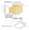 Motion Sensor LED Strip Light Kit  Automatic UnderBed And Stair Lighting 4