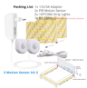 Motion Sensor LED Strip Light Kit  Automatic UnderBed And Stair Lighting 2