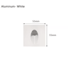 Recessed LED Stair Step Light  Aluminum Wall Sconce With Mounting Box 7