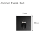 Recessed LED Stair Step Light  Aluminum Wall Sconce With Mounting Box 8
