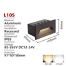 Waterproof Outdoor LED Stair Light  3W6W Wall Step Lamp For Balcony And Terrace 9