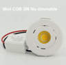 10PCS Mini LED Recessed Downlights  1W3W Aluminum Ceiling Spotlights 6