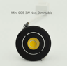 10PCS Mini LED Recessed Downlights  1W3W Aluminum Ceiling Spotlights 3