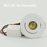 10PCS Mini LED Recessed Downlights  1W3W Aluminum Ceiling Spotlights 9