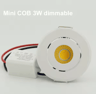 10PCS Mini LED Recessed Downlights  1W3W Aluminum Ceiling Spotlights 7