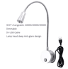 3W Dimmable LED Wall Reading Lamp  3CCT USB Gooseneck Bedside Light 2