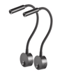 2PCS 3W LED Wall Reading Lamps  Modern Bedside Spotlights With EUUS Plug 4