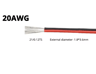 20AWG LED Strip Extension Cable  234 Pin Wire For 12V24V Lighting 4
