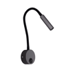 Modern Wall Reading Lamp  SpaceSaving Bedside Light In Sand Gold Or Grey 1