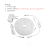 6mm Flexible LED Neon Strip Light  Dimmable Sensor Lighting Kit With Power Adapter 3