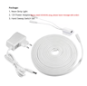 6mm Flexible LED Neon Strip Light  Dimmable Sensor Lighting Kit With Power Adapter 2
