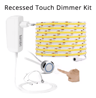 Flexible LED Strip Light Kit  PIR Motion Sensor With Touch Dimmer And Remote 6