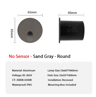 1W LED Motion Sensor Stair Light  Round Recessed Wall Night Lamp 4
