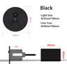 IP65 LED Motion Sensor Stair Light  45mm Round Recessed Wall Lamp 9