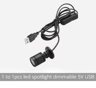 Mini 1W USB LED Spotlights  Dimmable 5V Cabinet And Display Lights 3