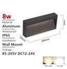 Waterproof Outdoor LED Stair Light  Surface Mounted Wall Lamp For Porch And Terrace 6