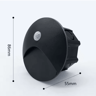 Waterproof LED Motion Sensor Step Light  Recessed Outdoor Wall Lamp With 60mm Box 4