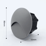 Waterproof LED Motion Sensor Step Light  Recessed Outdoor Wall Lamp With 60mm Box 6