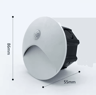 Waterproof LED Motion Sensor Step Light  Recessed Outdoor Wall Lamp With 60mm Box 5