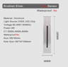 3W Smart LED Motion Sensor Stair Light  Recessed Wall Night Lamp 5