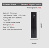 3W Smart LED Motion Sensor Stair Light  Recessed Wall Night Lamp 9