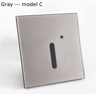 LED Radar Motion Sensor Stair Light  Recessed White Wall Night Lamp 6