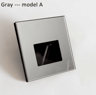 LED Radar Motion Sensor Stair Light  Recessed White Wall Night Lamp 5
