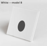 LED Radar Motion Sensor Stair Light  Recessed White Wall Night Lamp 7