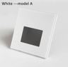 LED Radar Motion Sensor Stair Light  Recessed White Wall Night Lamp 12