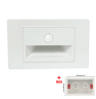 PIR Motion Sensor LED Step Light  Recessed Wall Night Lamp For USEU 503 Box 6