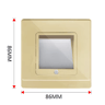 LED Radar Motion Sensor Stair Light  Recessed Wall Night Lamp For Bedroom 1