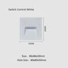 LED Motion Sensor Stair Light  Waterproof Recessed Step Lamp With Gradual Brightening 1