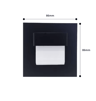 Recessed LED Stair Light  Motion Sensor Wall Lamp With Mounting Box 9