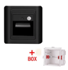 2W LED Motion Sensor Stair Light  Recessed PIR Night Lamp For Indoor Steps 4