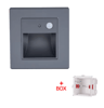 LED Motion Sensor Stair Light  Recessed Wall Night Lamp For Indoor Lighting 2